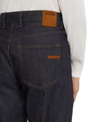 Stretch Cotton & Cashmere Roccia Jeans