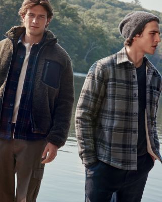 Fleece Lined Shirt Jacket