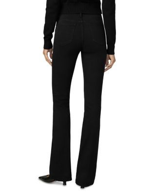 The Hi Honey High Rise Bootcut Jeans in Black