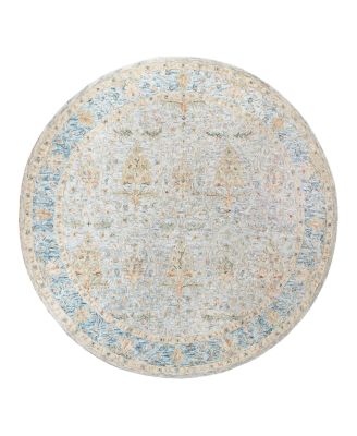 LR Home Vintage VINTA-81924 Round Area Rug, 8'6" x 8'6"