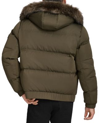 Lithgow Bomber Jacket with Removable Hood