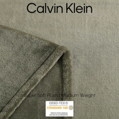 Core Plush Solid Bed Blanket, Queen