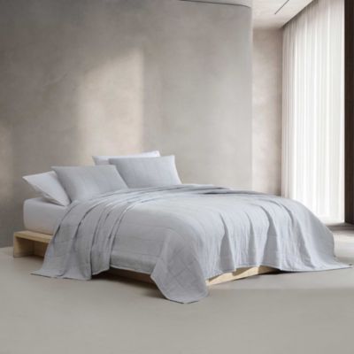 Cotton Gauze Solid Quilted Bedding Collection