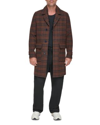 Bexer Plaid Button Front Topper