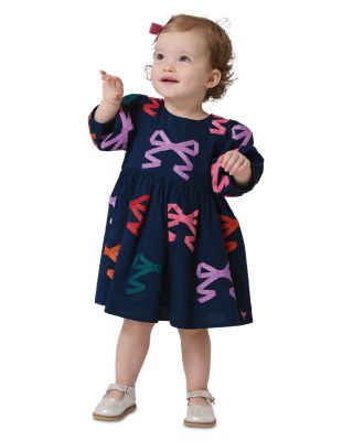Girls' Brooke Bow Appliqu&eacute; 2 Piece Dress Set - Baby