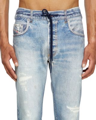 2032 D-Krooley-B Regular Fit Jogg Sweat Jeans in Denim