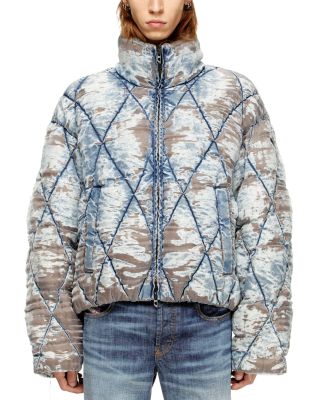 W-Kons Quilted Denim Jacket