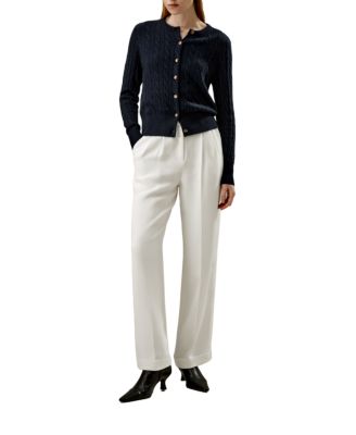 Baby Cashmere Cable-Knit Cardigan