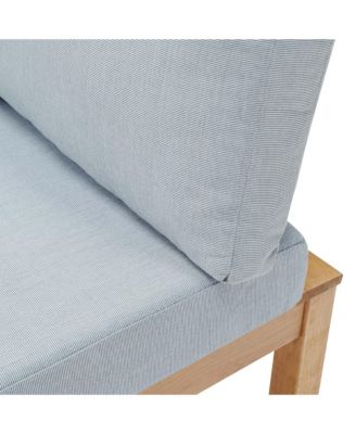 Freeport Karri Wood Sectional Sofa Outdoor Patio Corner Chair