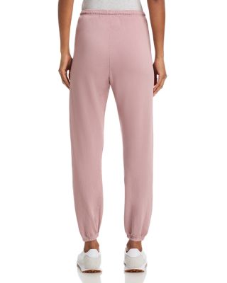 Cotton Logo Sweatpants in Ballerina Golden