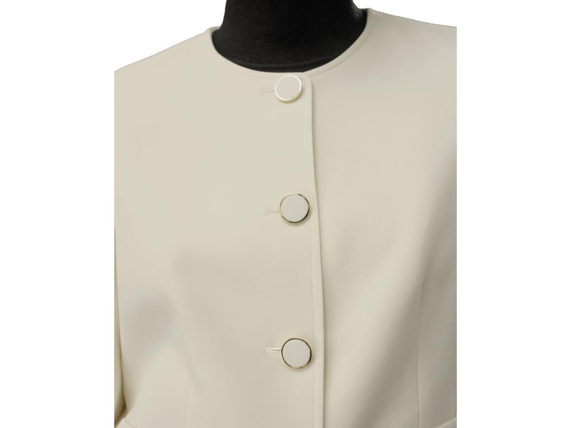 Tailored Silk Boxy Jacket — Image 8