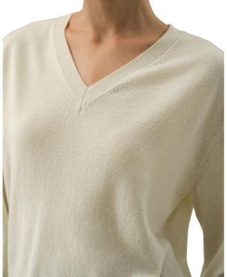 V-Neck Baby Cashmere Sweater