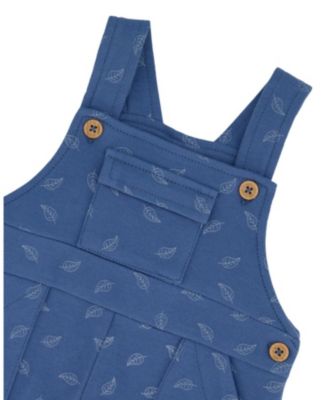 Boys' Organic Cotton Onesie and Overalls Set - Baby