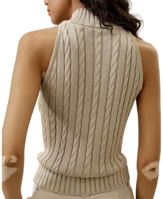  Wild Silk Sleeveless Sweater