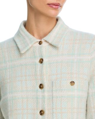 Dylan Cashmere Plaid Shirt