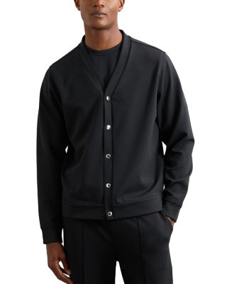 Casson Long Sleeve Interlock Cardigan