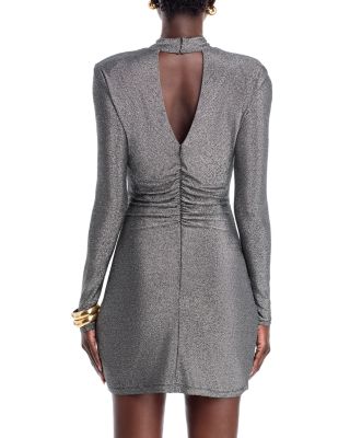 Amarylis Metallic Mini Dress