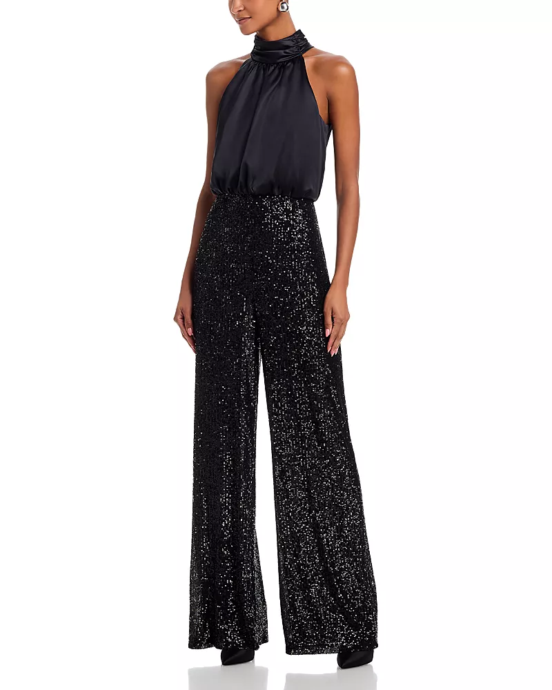 Eliza J Halter Jumpsuit