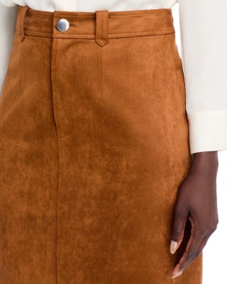 Meg Center Slit Midi Skirt