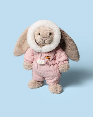 Jellycat Unisex Bashful Bunny Snow Suit Plush - Ages 0+