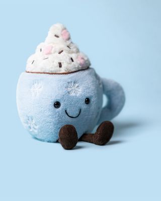 Unisex Amuseables Hot Chocolate with Marshmallows Plush - Ages 0+