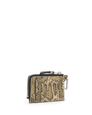 Remy Snake Embossed Leather Wallet