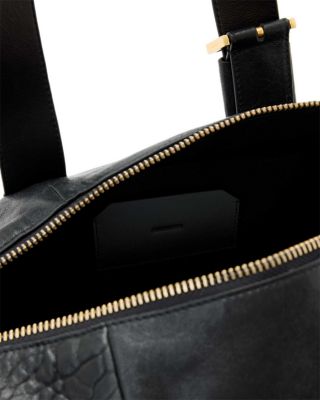 Ares Grained Leather Shoulder Bag