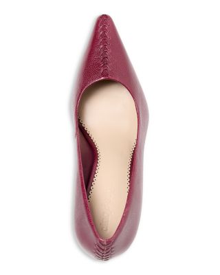 Women's Giselle Whipstitch Leather Pumps 