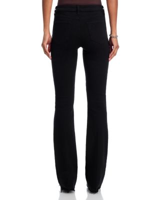 Ruth High Rise Straight Jeans in Black