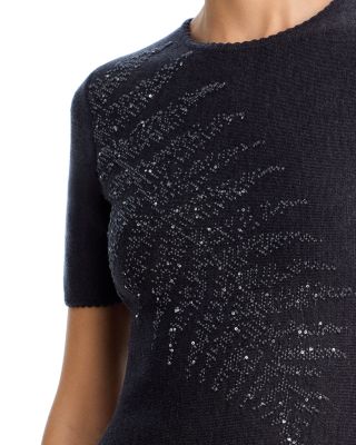 Tonal Fern Stitch Dress