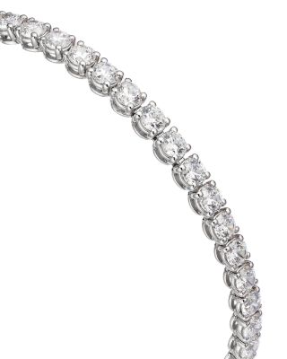 Certified Lab Grown Diamond Tennis Bracelet in 14K White Gold, 7.0 tcw
