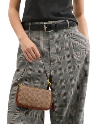 Plaza Signature Canvas Satchel