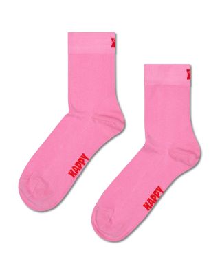 Solid Half Crew Socks, Pack of 3
