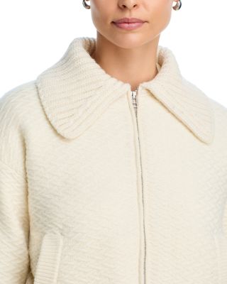 Cross Country Textured Bomber Jacket