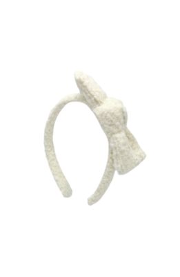 Girls' Boucle Bow Headband