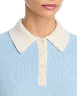 Sanders Cashmere Polo Tee