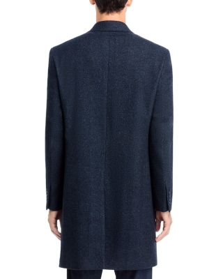 Donegal Chevron Flyfront Topcoat