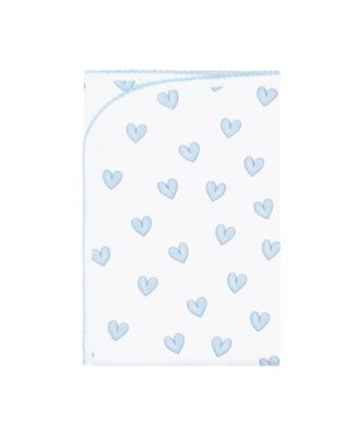 Unisex Heart Print Blanket - Baby