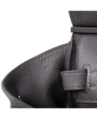  Birkin 30 Handbag Grey Togo with Gold Hardware