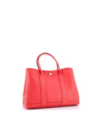  30 Garden Party Tote Leather