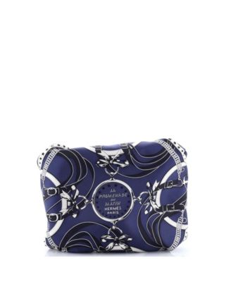   Balusoie Bag Printed Silk and Leather