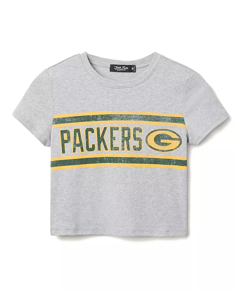 Junk Food Clothing Women's Nfl Green Bay Packers Sideline Baby Tee
