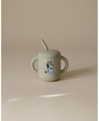 Unisex Silicone Training Cup + Straw - Baby