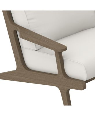Saratoga Outdoor Patio Teak Wood Armchair