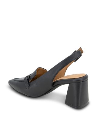 Women's Dawson Leather Slingback Pumps