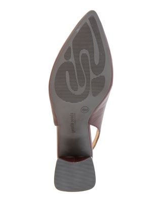 Women's Dawson Leather Slingback Pumps