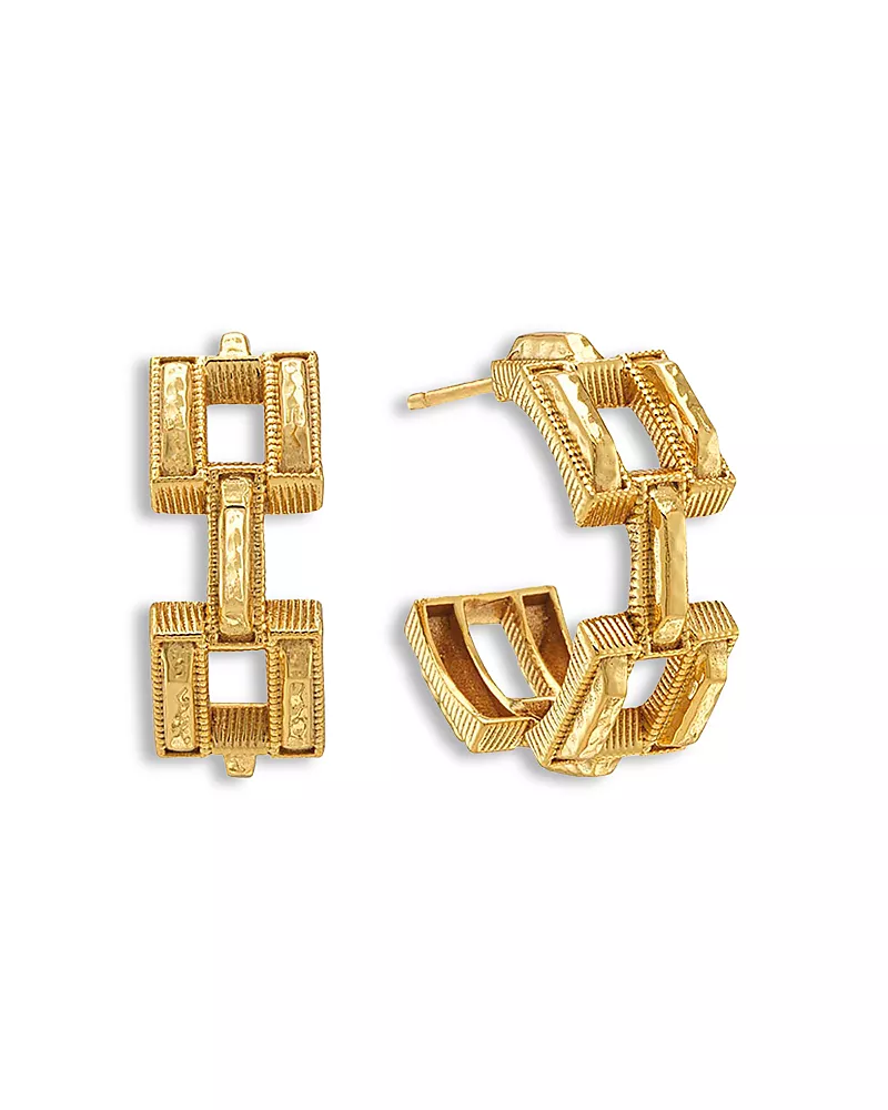 Capucine De Wulf Pathway Hoop Earrings