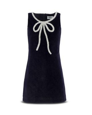 Girls' Velvet Bow Princess Dress - Little Kid, Big Kid