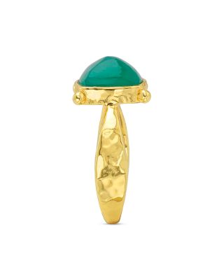 Green Onyx Mystic Eye Gem Ring