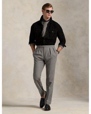 Suede Utility Shirt Jacket